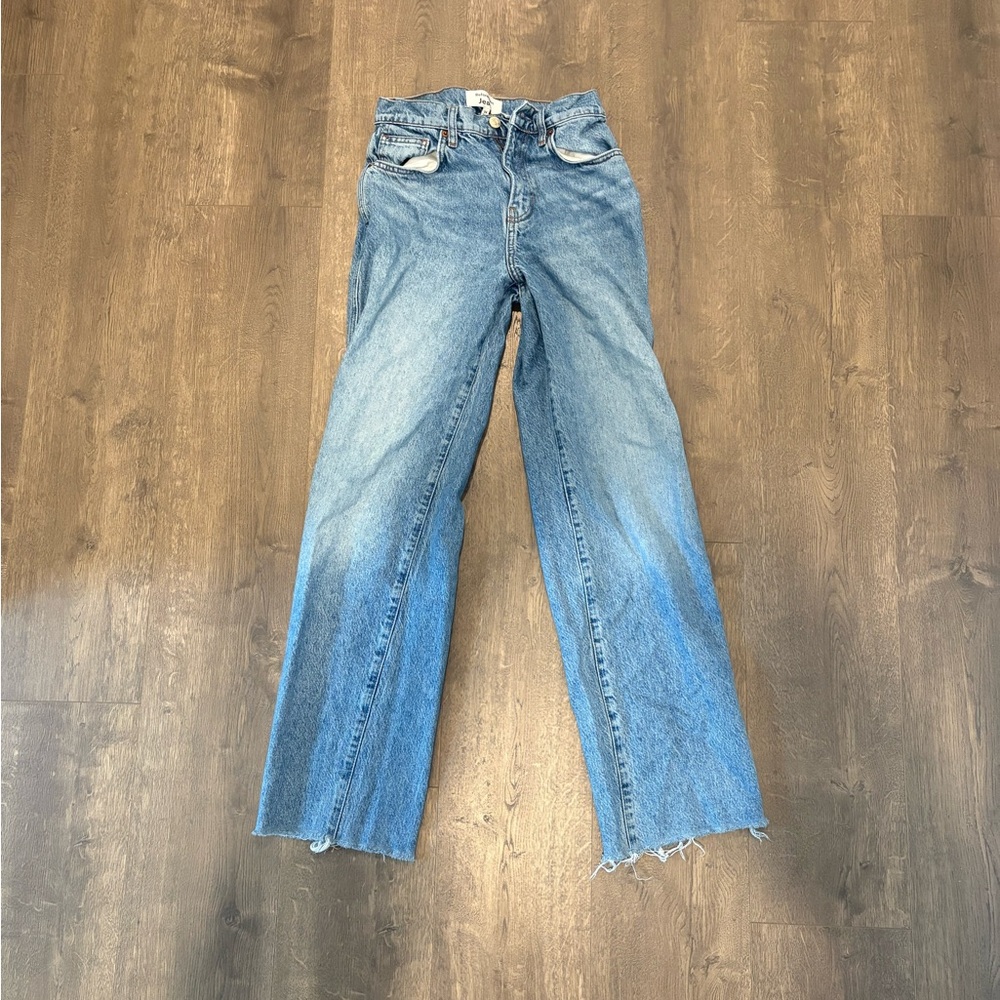 Reformation Val 90s Mid Rise Straight Jeans